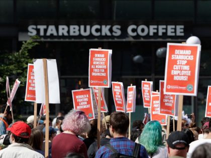 US-ECONOMY-UNION-STARBUCKS