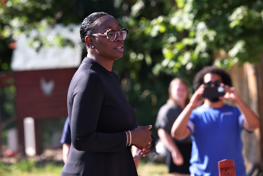 Nina Turner Campaigns Ahead Of Special Democratic Primary In Ohio's 11th Congressional District