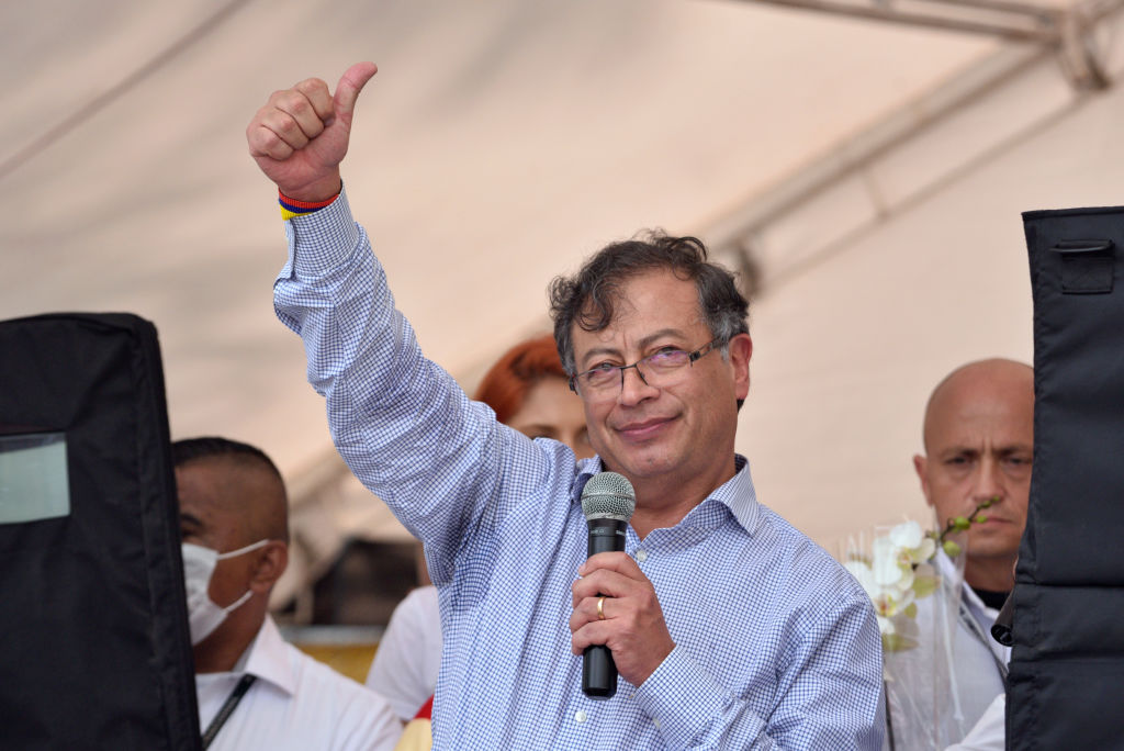 Gustavo Petro Holds Campaign Rally in Fusagasugá