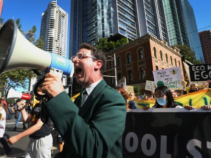 Sydney Students Rally As Part Of School Strike For Climate Ahead Of Australian Federal Election