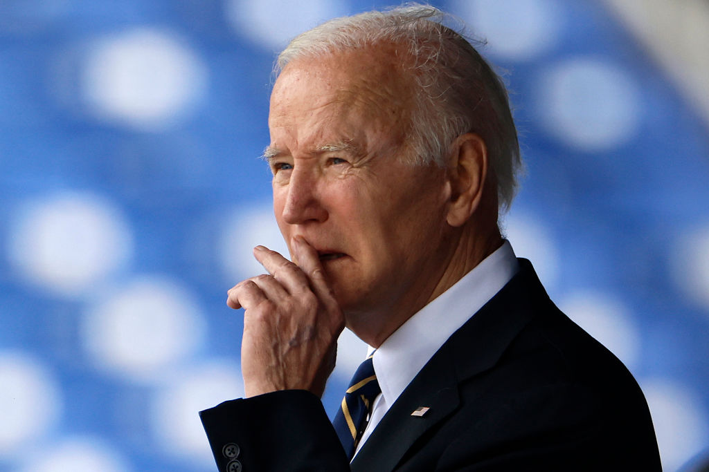 President Biden Speaks At U.S. Naval Academy Graduation In Annapolis