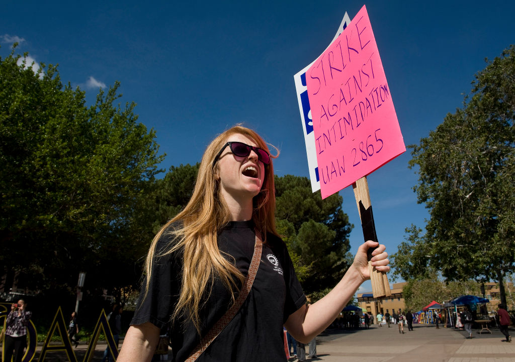 UC Irvine union protests