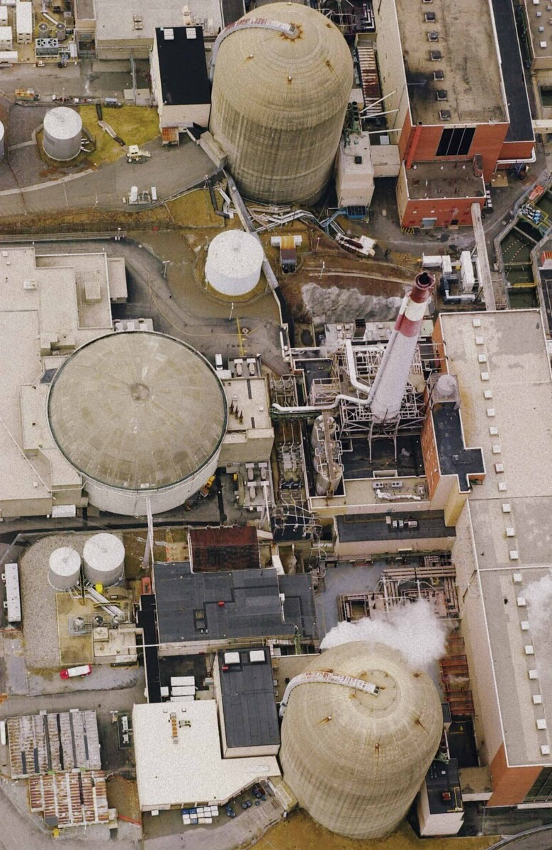 Aerial view of the Indian Point