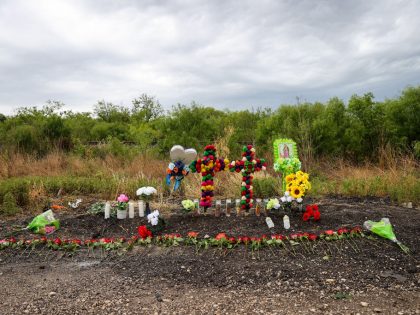 A vigil held after migrants found dead in Texas trailer truck