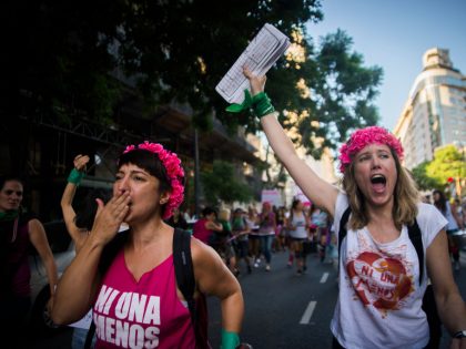 International Women's Day in Buenos Aires