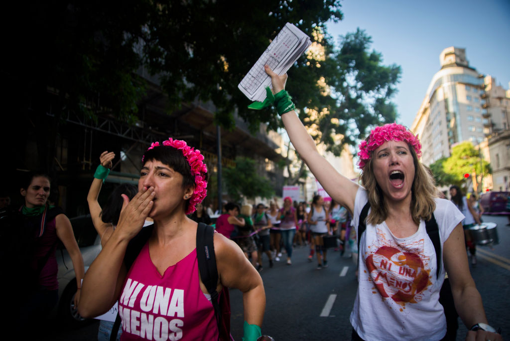 International Women's Day in Buenos Aires