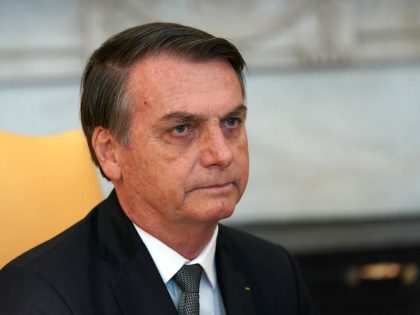 President Trump Holds Joint Press Conference With Brazilian President Bolsonaro