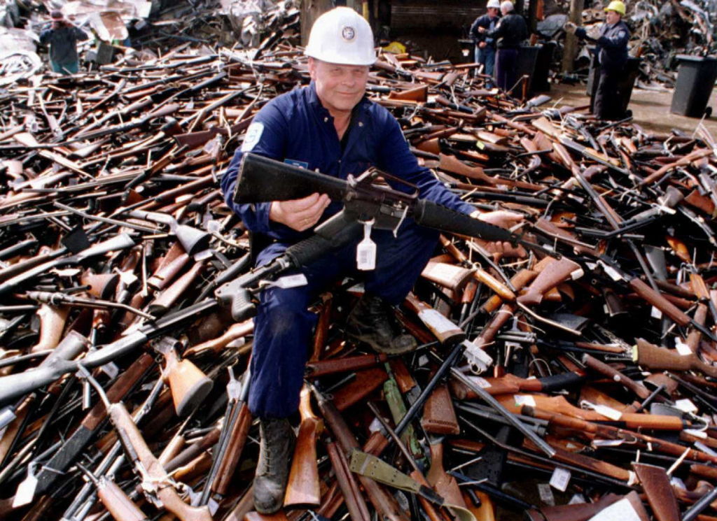 Guns Collected After Australia's Ban