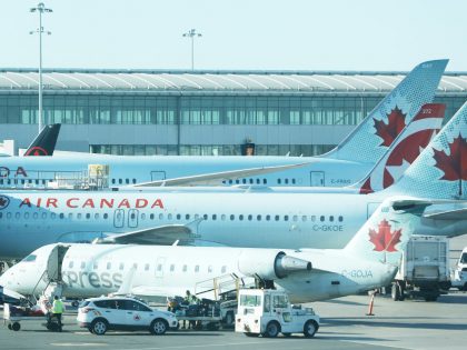 Pearson International Airport that services Toronto