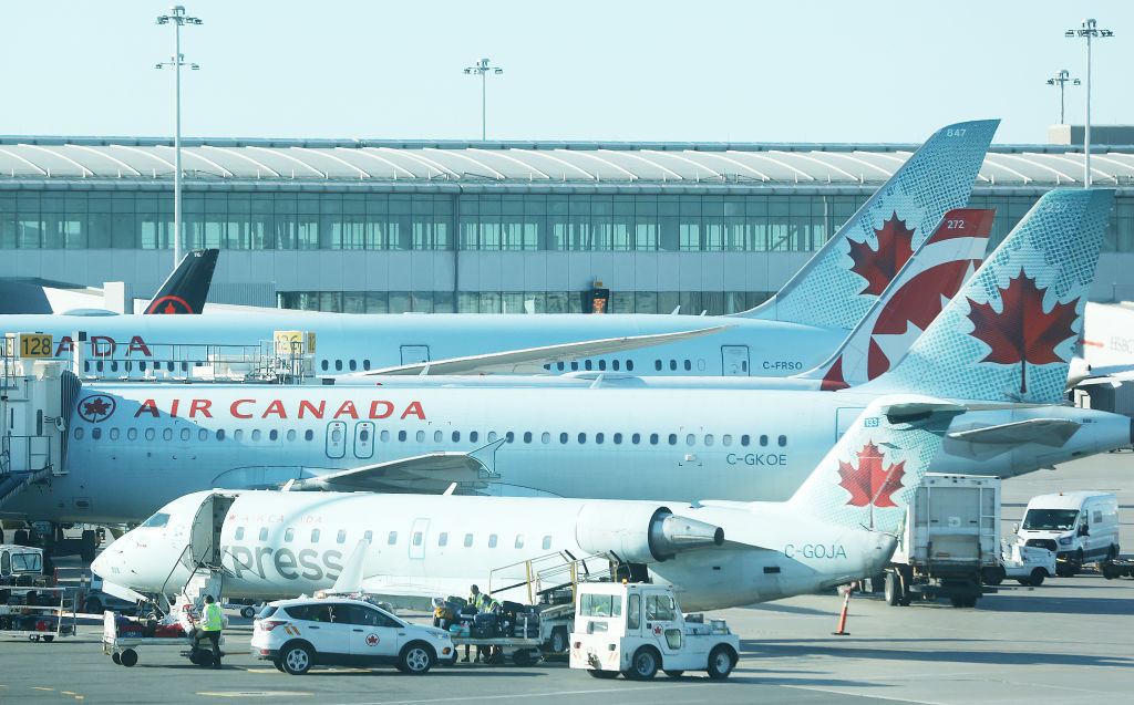 Pearson International Airport that services Toronto