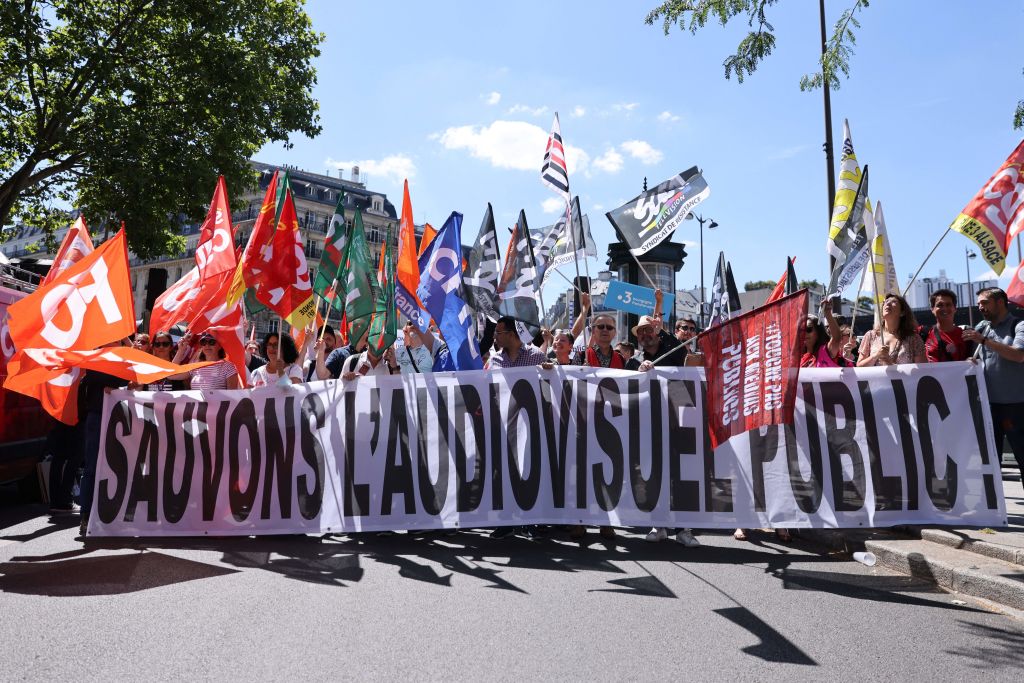 FRANCE-POLITICS-MEDIA-STRIKE