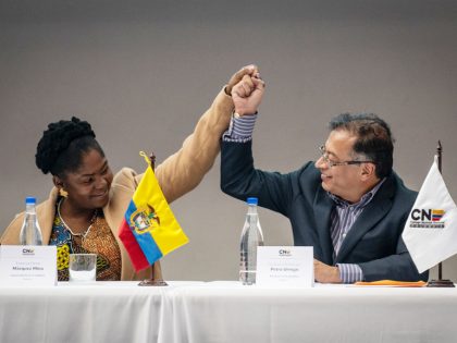President-Elect Gustavo Petro And Vice President-Elect Francia Marquez Receive Credentials