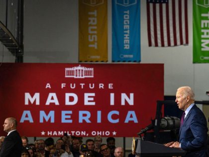 President Biden Speaks In Cincinnati, Ohio