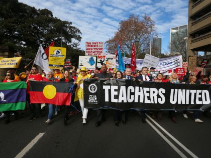 NSW Public and Catholic School Teachers Strike Over Pay And Staff Shortages