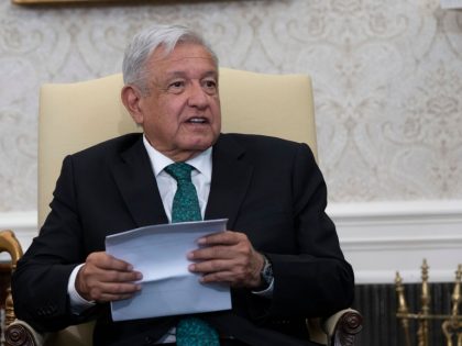 President Biden Meets With Mexican President Obrador In The Oval Office