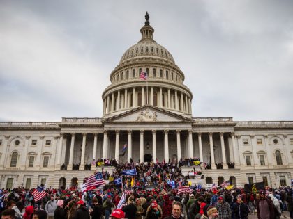 Trump Supporters Hold "Stop The Steal" Rally In DC Amid Ratification Of Presidential Election
