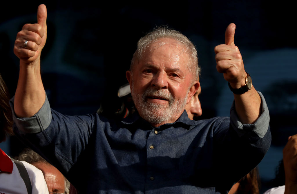 Pro-Lula Demonstration On Labour Day