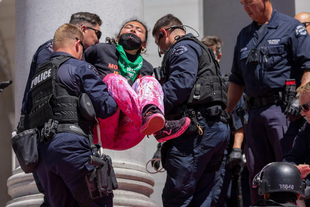 Rallies Protesting The Supreme Court Abortion Opinion Continue In L.A. Area