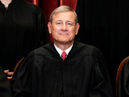 Supreme Court Justices Pose For Formal Group Photo