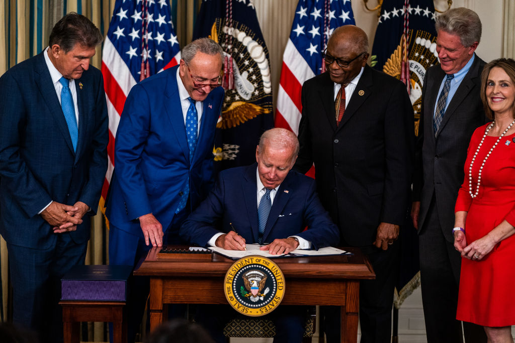 US President Joe Biden law H.R. 5376, the Inflation Reduction Act of 2022