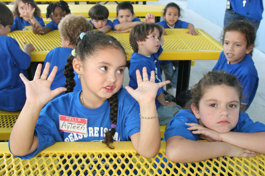 Preschoolers on the Head Start Program at North Shore Park.