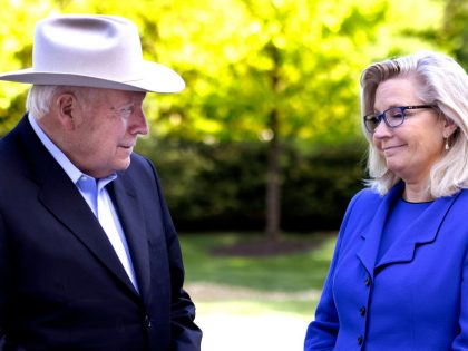 Congresswoman Liz Cheney and Dad Former VP Dick Cheney