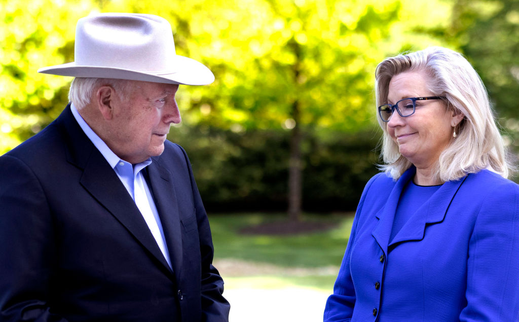 Congresswoman Liz Cheney and Dad Former VP Dick Cheney