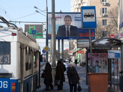 Election Posters Ahead Of Next Month's Presidential Vote