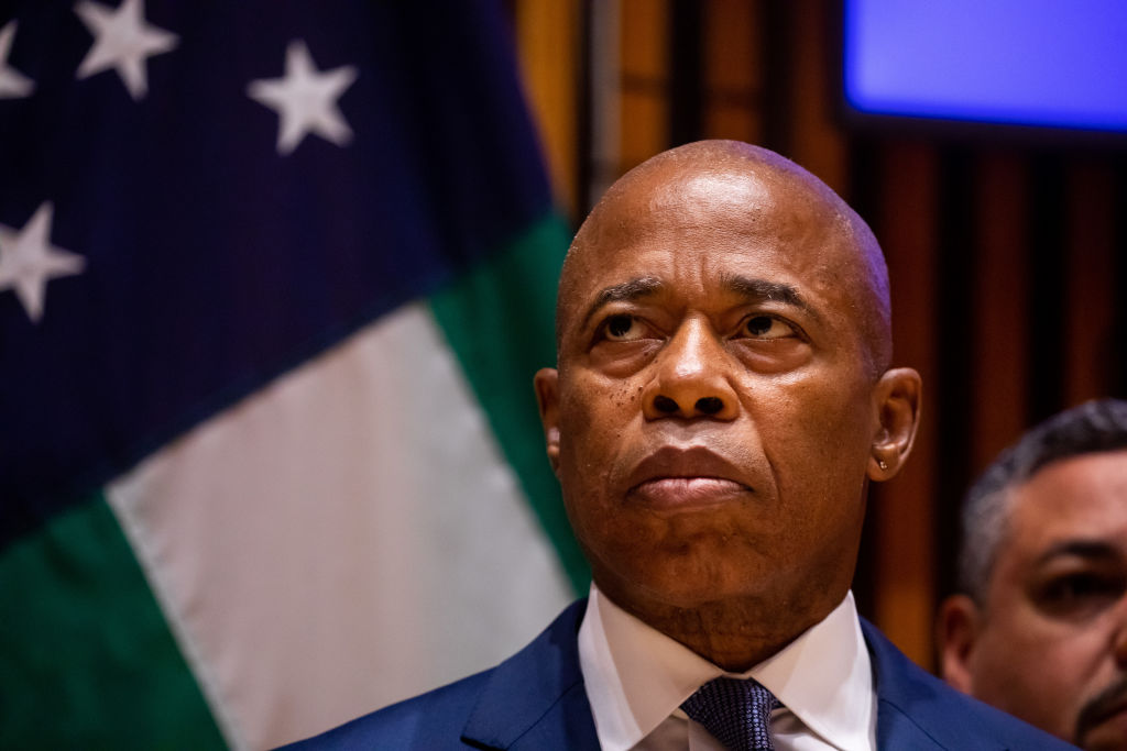 Mayor Adams Makes Public Safety-Related Announcement with NYPD Commissioner Sewell