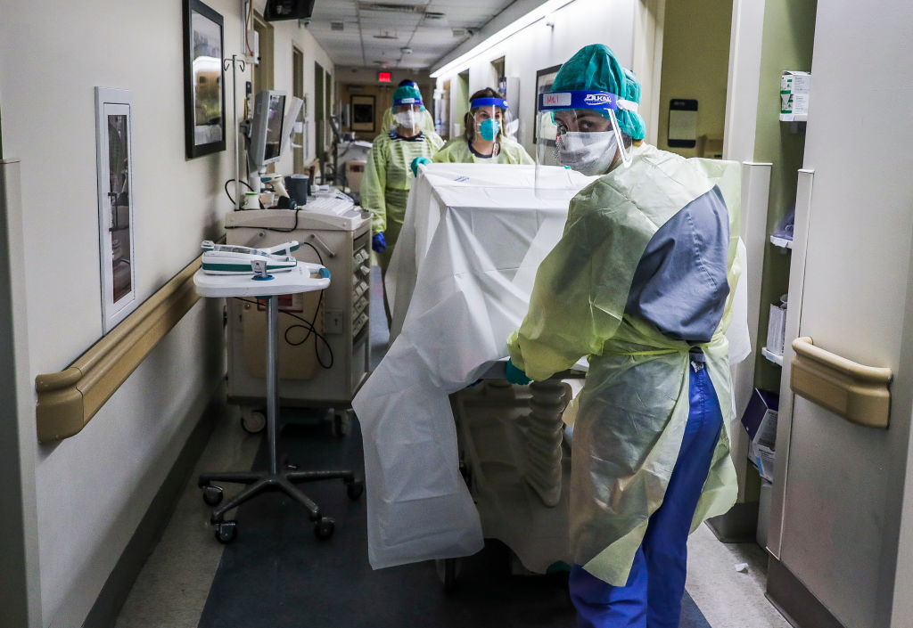 Inside The Covid-19 Unit At A VA Medical Center