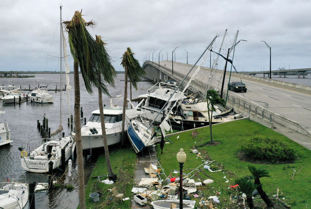 Hurricane Ian Slams Into West Coast Of Florida