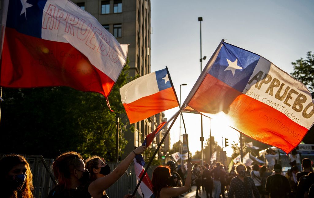 CHILE-CONSTITUTION-REFERENDUM-CAMPAIGN-APPROVAL