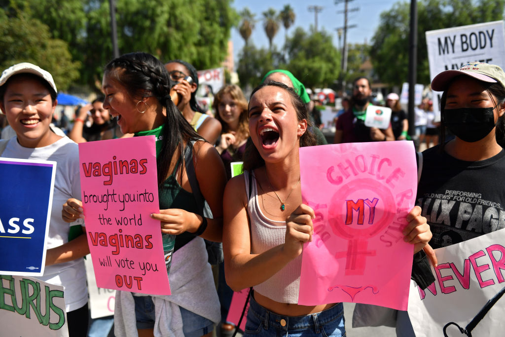 Women's March Action Rally For Reproductive Rights