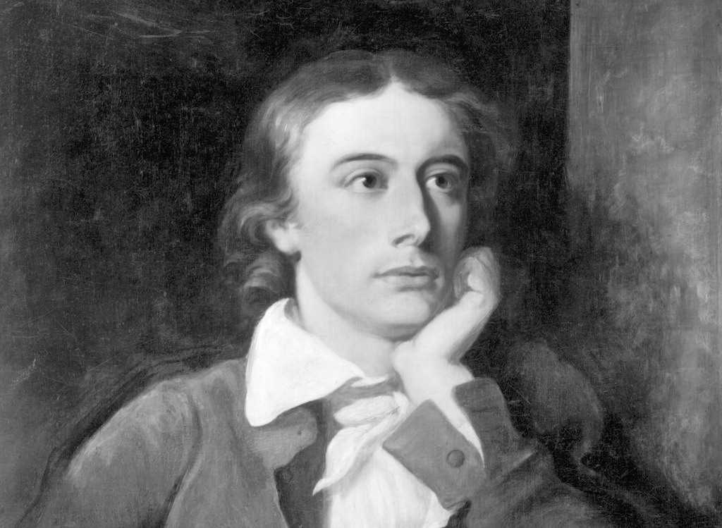 Portrait of John Keats, after a Painting by William Hilton