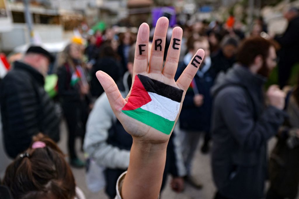 PALESTINIAN-ISRAEL-CONFLICT-DEMO