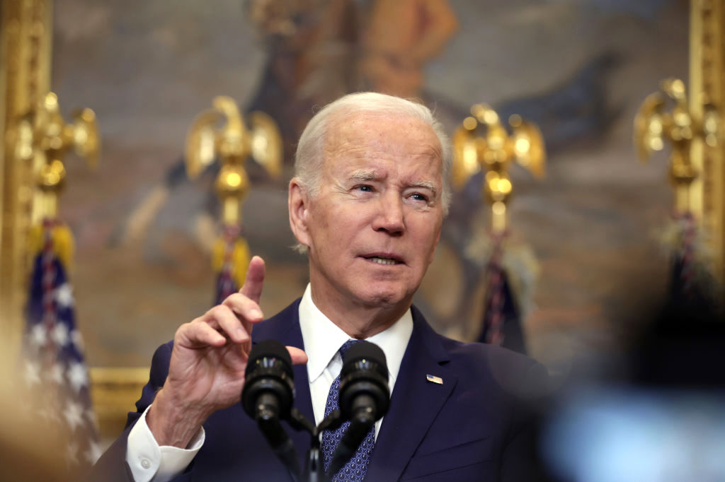 President Biden Delivers Remarks On Continued Support For Ukraine At The White House
