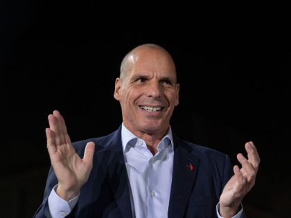 Election Campaign Of Mera25 And The Leader Yanis Varoufakis In Athens