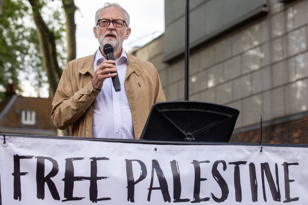 Hands Off Jenin Protest Outside Israeli Embassy London