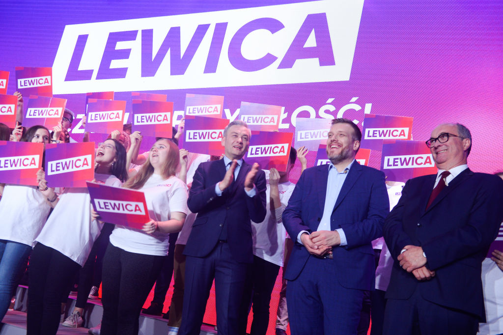 Poland's Left Wing Coalition Holds a Convention Ahead Of General Election