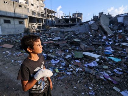 TOPSHOT-PALESTINIAN-ISRAEL-CONFLICT-GAZA