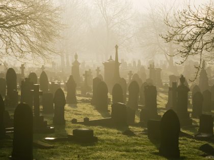 Misty Cemetery