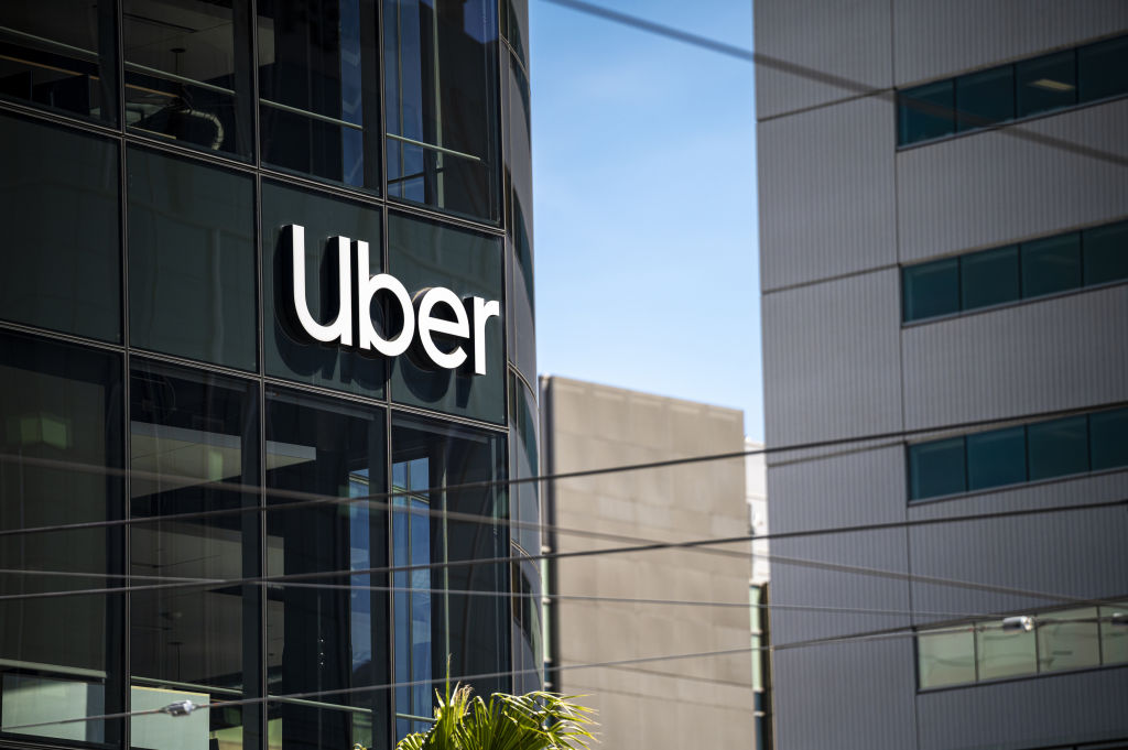 Uber Vehicles And Office Ahead Of Earnings Figures