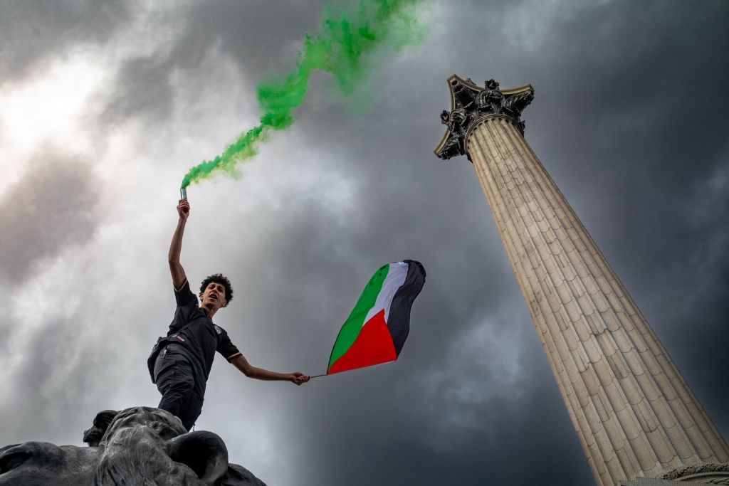 Pro Palestine Protest, London, UK.