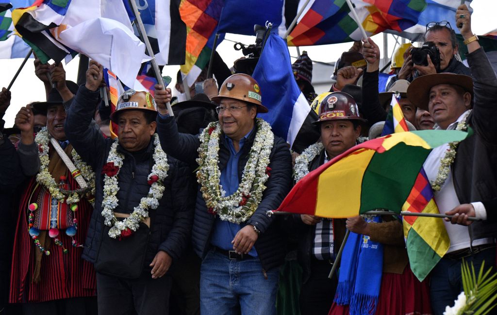 BOLIVIA-POLITICS-PARTIES-ARCE