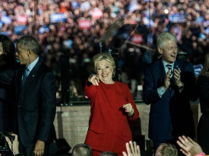 Hillary Clinton Campaigns at Independence Hall, PA