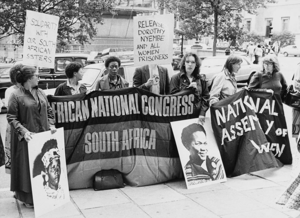 South Africa House Demonstration