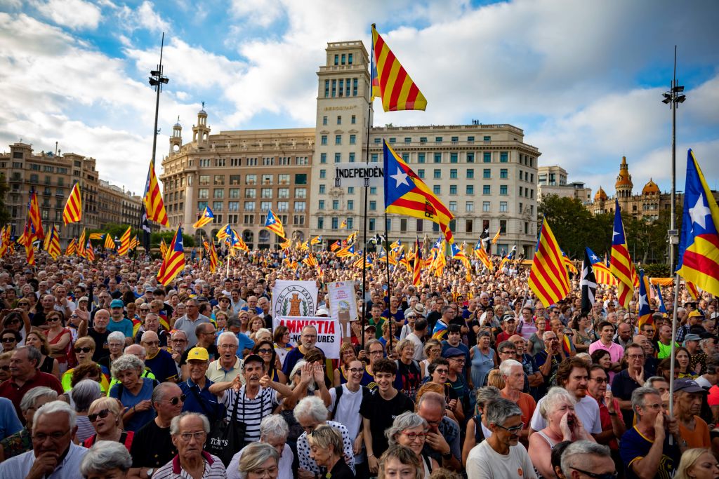 Act Of Catalan Entities For The Sixth Anniversary Of 1-o