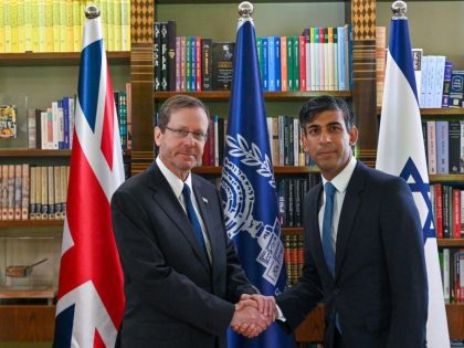 UK PM Rishi Sunak in Tel Aviv