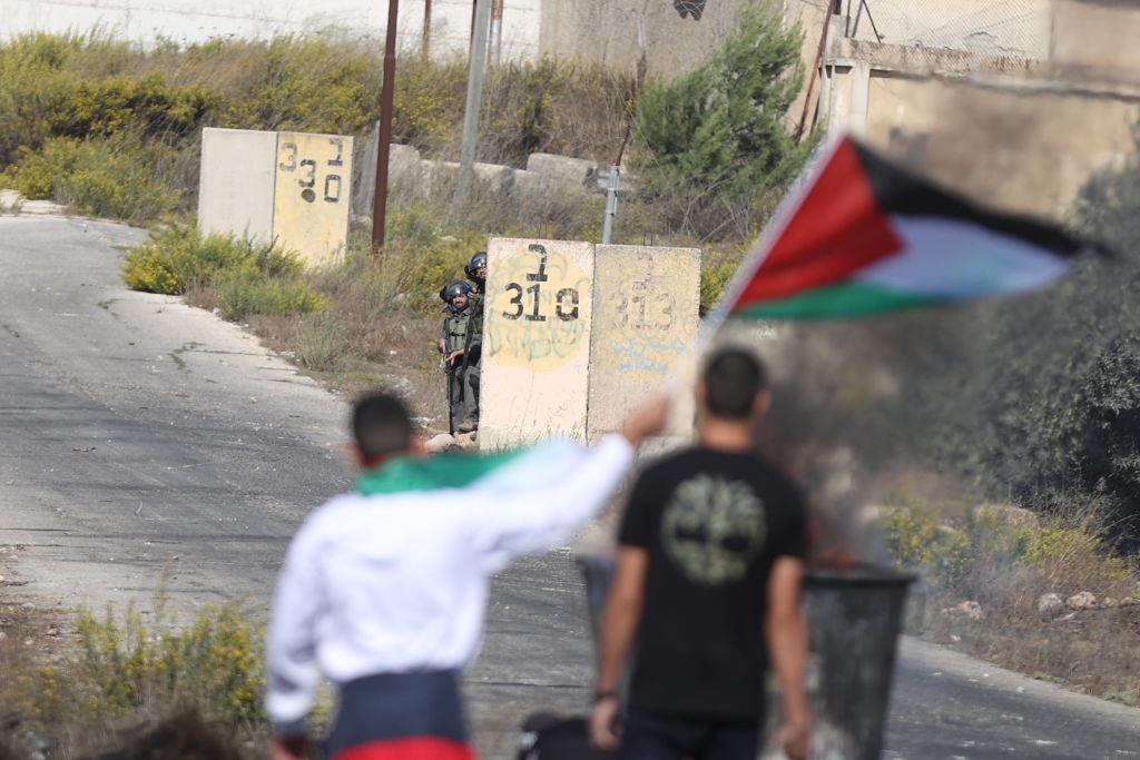 Israeli police intervene in demonstrations in Ramallah
