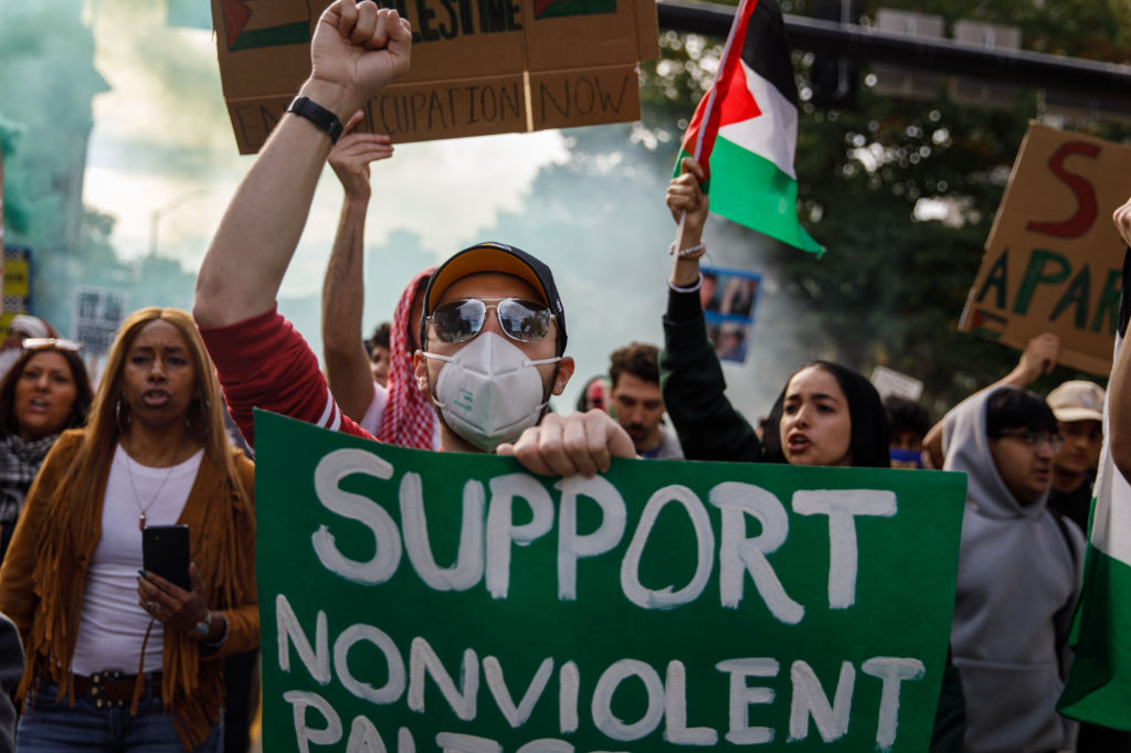 Pro-Palestinian demonstration in Pennsylvania